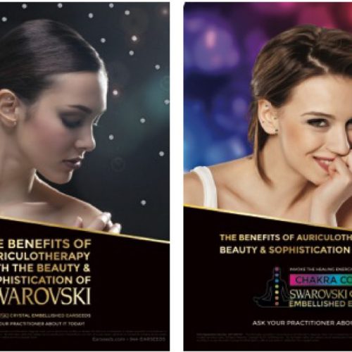 Swarovski Crystal Ear Seeds Posters