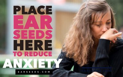 Place Ear Seeds Here to Reduce Anxiety