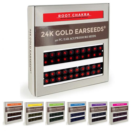 Swarovski Crystal EarSeeds with 24K Gold Ear Seeds Products and Education