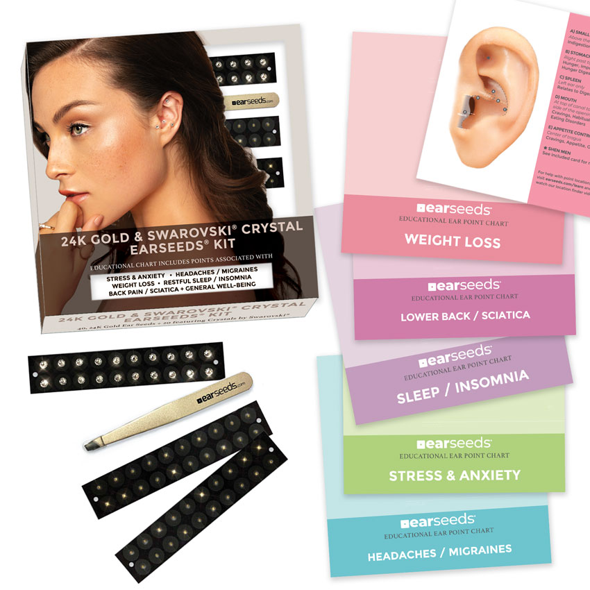 24K Crystal Reference EarSeeds Kit
