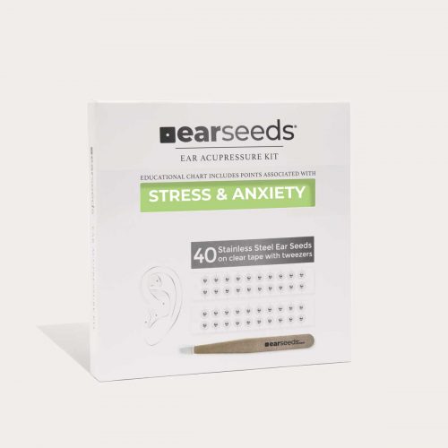 stress anxiety stainless steel earseeds